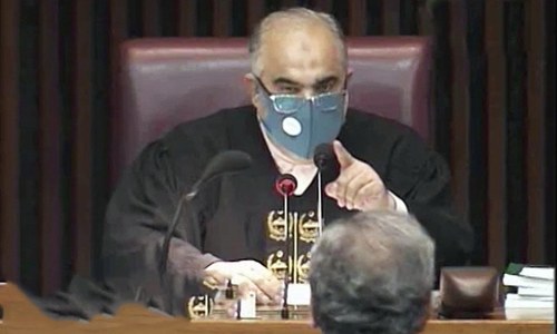 'Disgusting behaviour': PTI lambasts PML-N's Abbasi for threatening to hit NA speaker with his shoe