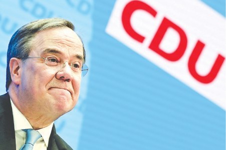 Laschet wins battle to lead Merkel&rsquo;s bloc in German election