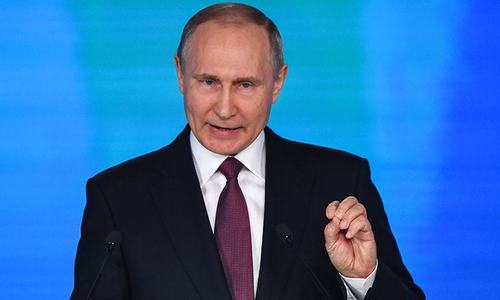 Putin warns West against &lsquo;crossing red line&rsquo;