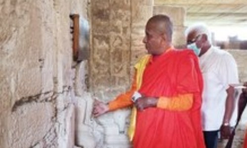 Lankan monks visit Buddhist sites in Khanpur
