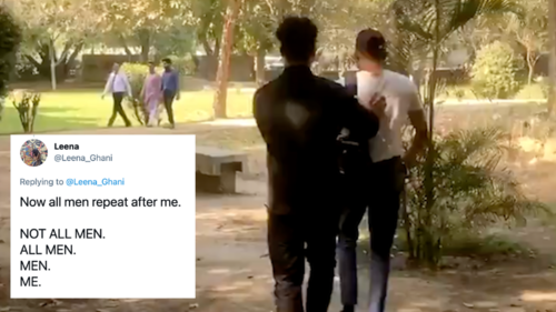 What happens in Pakistan when men threaten to burn women with acid and hurl expletives at them? Nothing