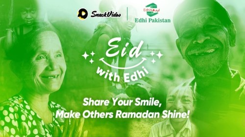 SnackVideo and Edhi foundation's fundraising campaign has raised over Rs5 million in 7 days