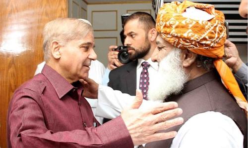 Fazl discusses PDM meeting agenda with Shehbaz