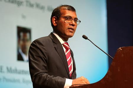 Former Maldives president Nasheed injured in blast