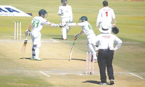 Abid&rsquo;s double ton helps Pakistan take charge in second Test