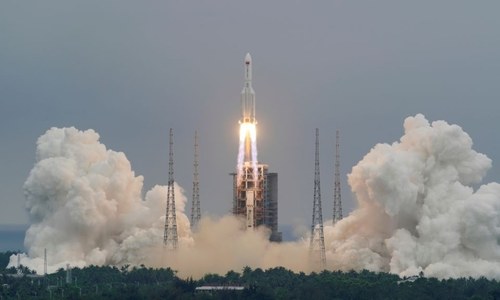 Chinese rocket debris lands in Indian Ocean, draws criticism from Nasa