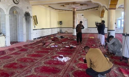 12 killed in explosion at Kabul mosque during Friday prayers 12 killed in explosion at Kabul mosque during Friday prayers