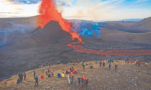 Iceland&rsquo;s volcanic eruption a &lsquo;wonder of nature&rsquo;
