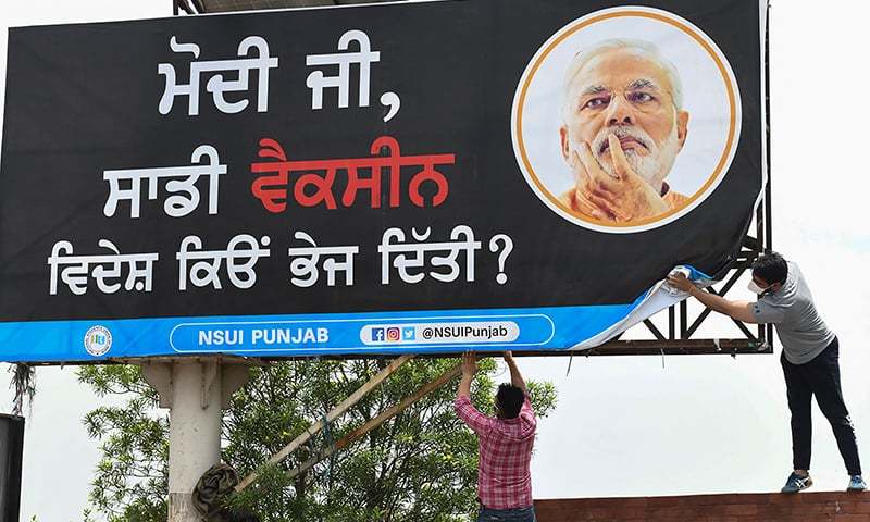 Modi's rating falls to new low as India reels from Covid-19 second wave