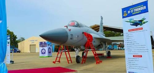 PAF hands over three JF-17 Thunder jets to Nigeria PAF hands over three JF-17 Thunder jets to Nigeria