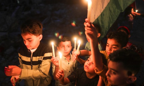 Of trauma faced by Gaza children