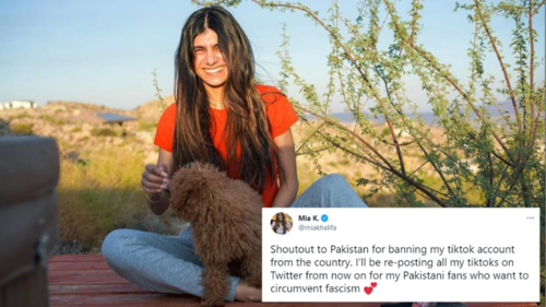 Pakistan bans Mia Khalifa on TikTok, but she refuses to submit to 'fascism'