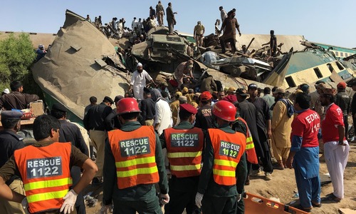 Another train tragedy