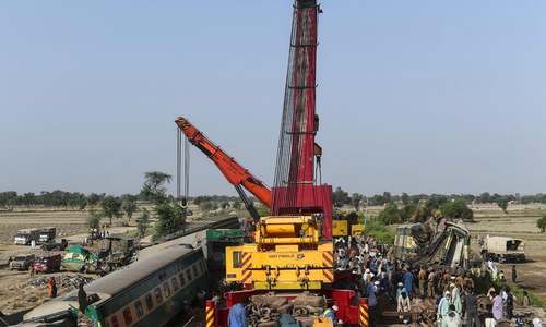 Death toll from Ghotki train tragedy rises to 65 Death toll from Ghotki train tragedy rises to 65