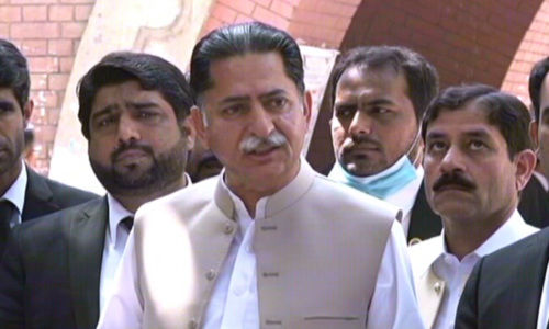 MNA Javed Latif released on bail MNA Javed Latif released on bail