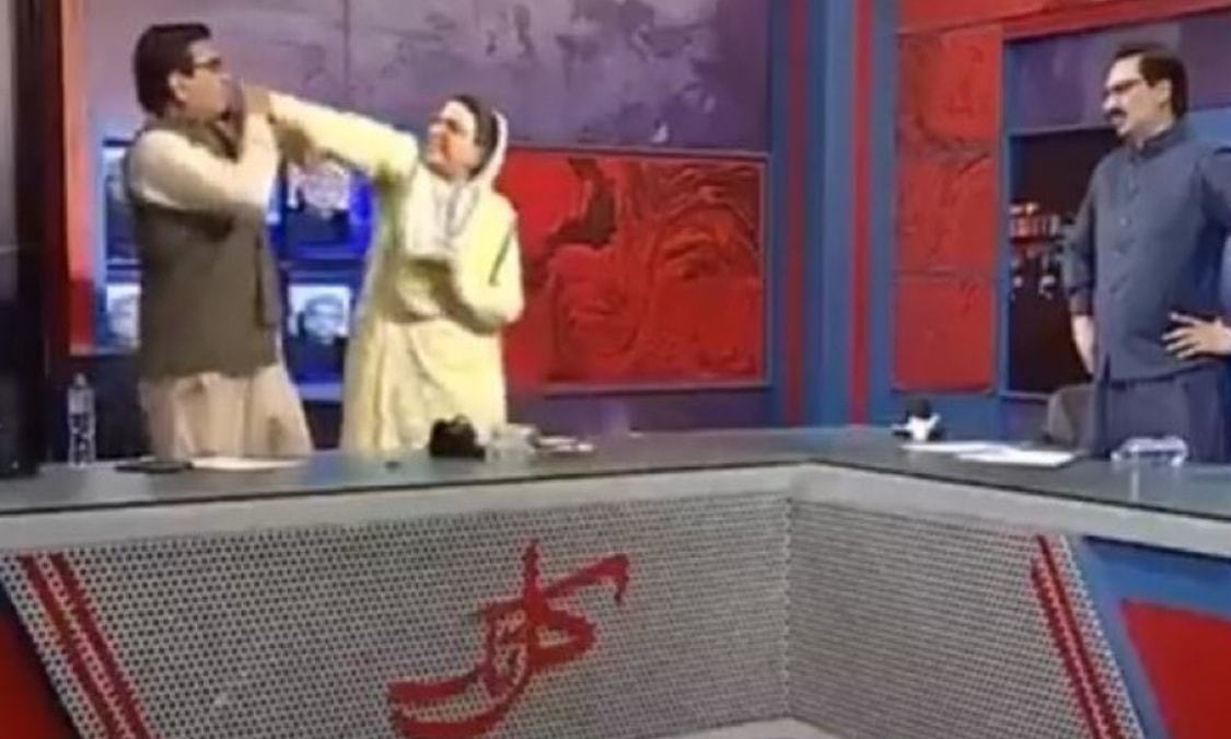 Twitter crowns Firdous Ashiq Awan a WWE champion after she slaps an MNA on live TV Twitter crowns Firdous Ashiq Awan a WWE champion after she slaps an MNA on live TV