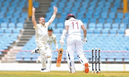Nortje races through West Indies top order