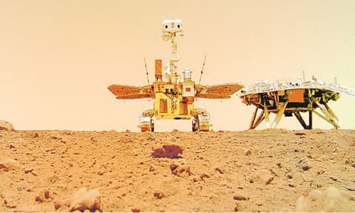 Rover leaves &lsquo;China&rsquo;s imprint&rsquo; on Mars