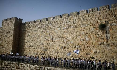 Israeli nationalists to march in East Jerusalem, Palestinians plan 'Day of Rage'