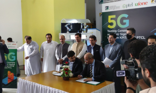 Successful 5G trial held in Peshawar in 'limited environment' Successful 5G trial held in Peshawar in 'limited environment'