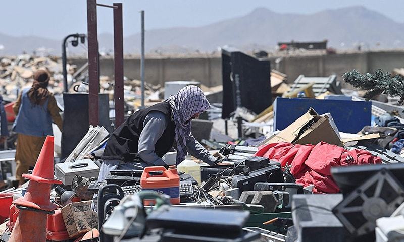 Junkyard of empires: Afghans sift through leftovers of US occupation Junkyard of empires: Afghans sift through leftovers of US occupation