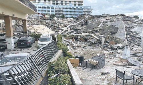 Many die, 100 go missing as 12-storey building collapses in Florida