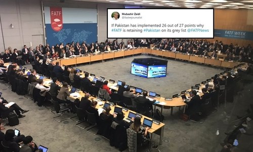 FATF&rsquo;s decision to retain Pakistan on grey list raises eyebrows
