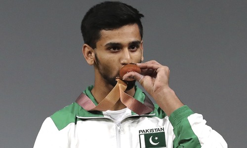 Weightlifter Talha secures Olympic berth