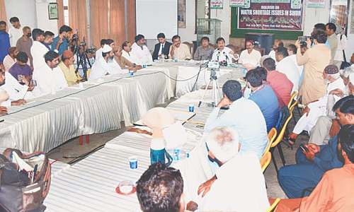 All provinces getting due share in water, distribution within Sindh unfair: Haleem