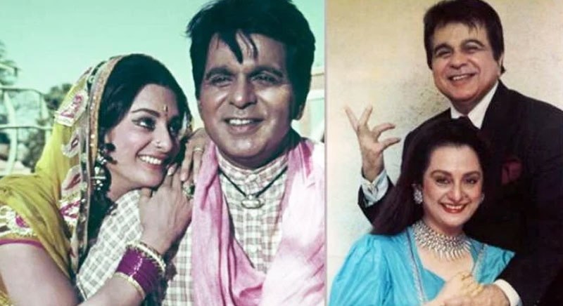 بالی عمر کی سائرہ بانو اور ادھیڑ عمر کے دلیپ کمار کی عشقیہ داستان