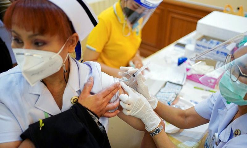 Thailand considers giving booster shots as small number of vaccinated medics infected with Covid