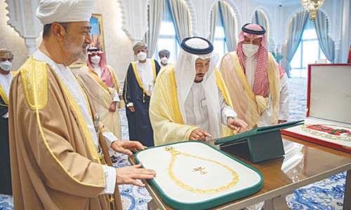 Oman&rsquo;s Sultan in Riyadh, seeks Saudi investment