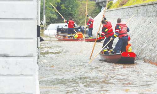 Europe reels from worst floods in years as 120 die