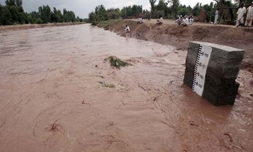 Hub dam almost full as rains continue