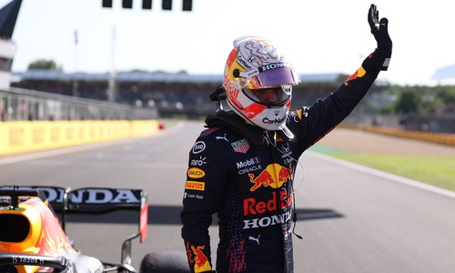 Verstappen wins first sprint race to claim British GP pole