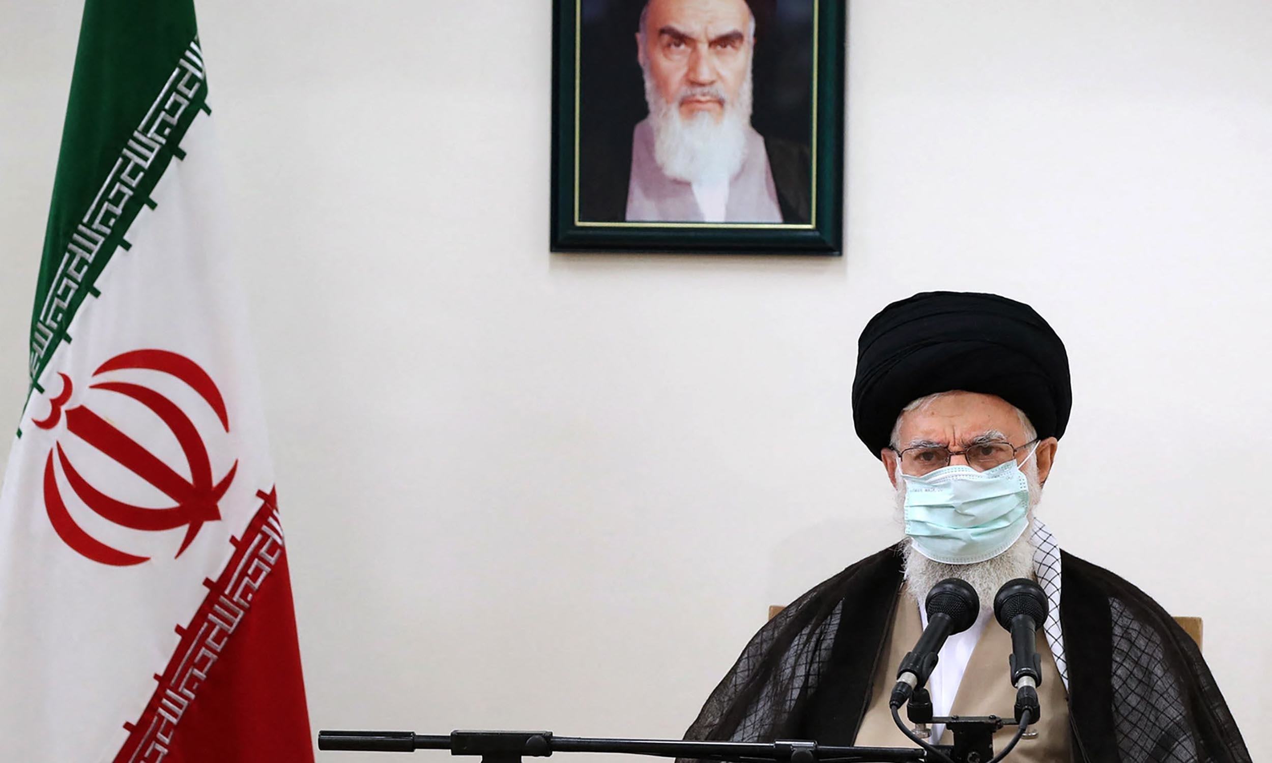 Khamenei urges water protesters not to fall prey to &lsquo;enemy&rsquo;