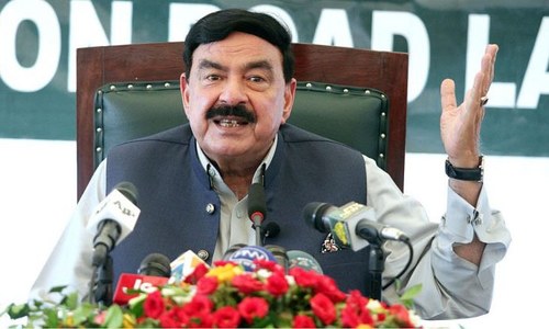 Rashid hurls vitriol at Nawaz, Maryam over AJK poll speeches Rashid hurls vitriol at Nawaz, Maryam over AJK poll speeches