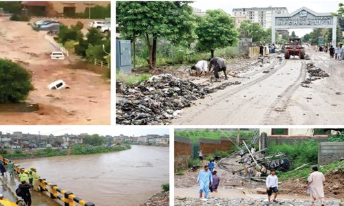 Two die as rains cause urban flooding in capital