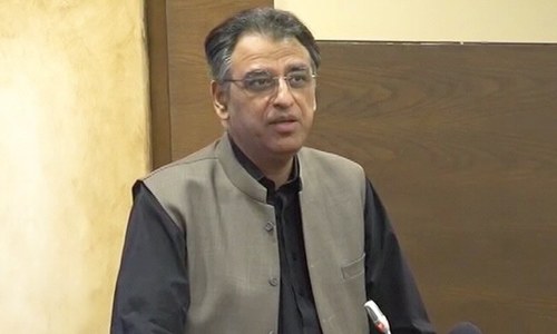 Asad Umar seeks report on flooding in Islamabad's E-11