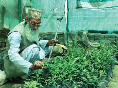 A 70-year-old horticulturist is helping Peshawar reclaim its floral past