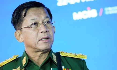 Myanmar leader goes back on pledge, says polls now in 2023 Myanmar leader goes back on pledge, says polls now in 2023