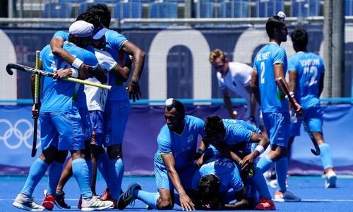 India ends 41-year drought with Olympic field hockey medal India ends 41-year drought with Olympic field hockey medal