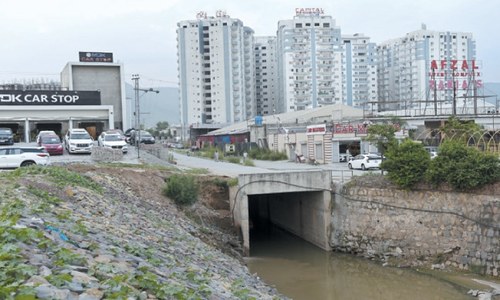 CDA to demolish structures built along drains in E-11