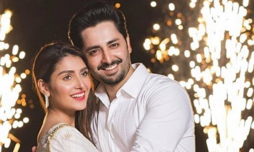 Ayeza Khan, Danish Taimoor celebrate their 7th wedding anniversary with regal splendour