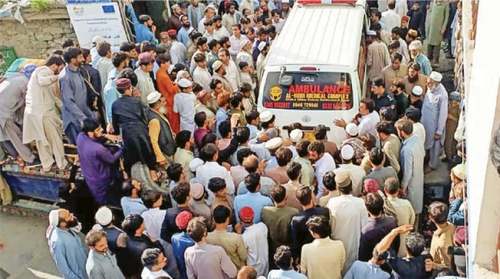 Shangla residents protest miner&rsquo;s murder in Balochistan