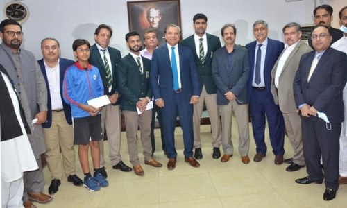 Olympians Arshad, Talha get hefty cash prizes