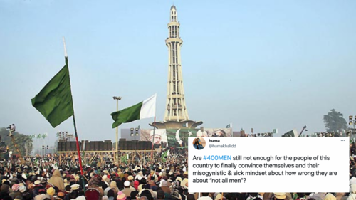 Outrage is too mild a word for what Pakistanis are feeling about a woman's assault by 400 men in Lahore