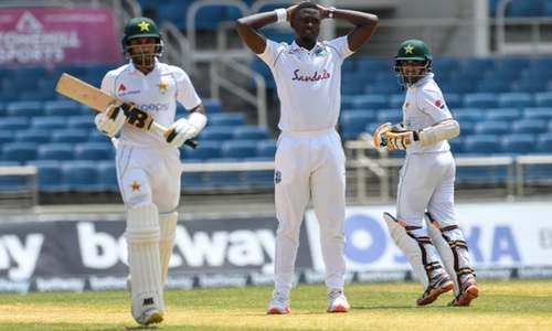 Pakistan on top in second West Indies Test