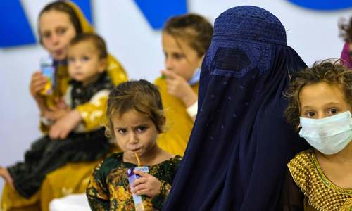 'Just the clothes on me': Afghans escape to new US life