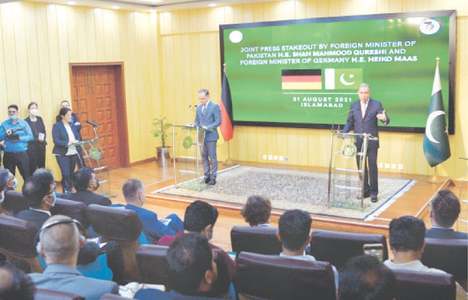 Pakistan, Germany call for formation of inclusive govt in Afghanistan